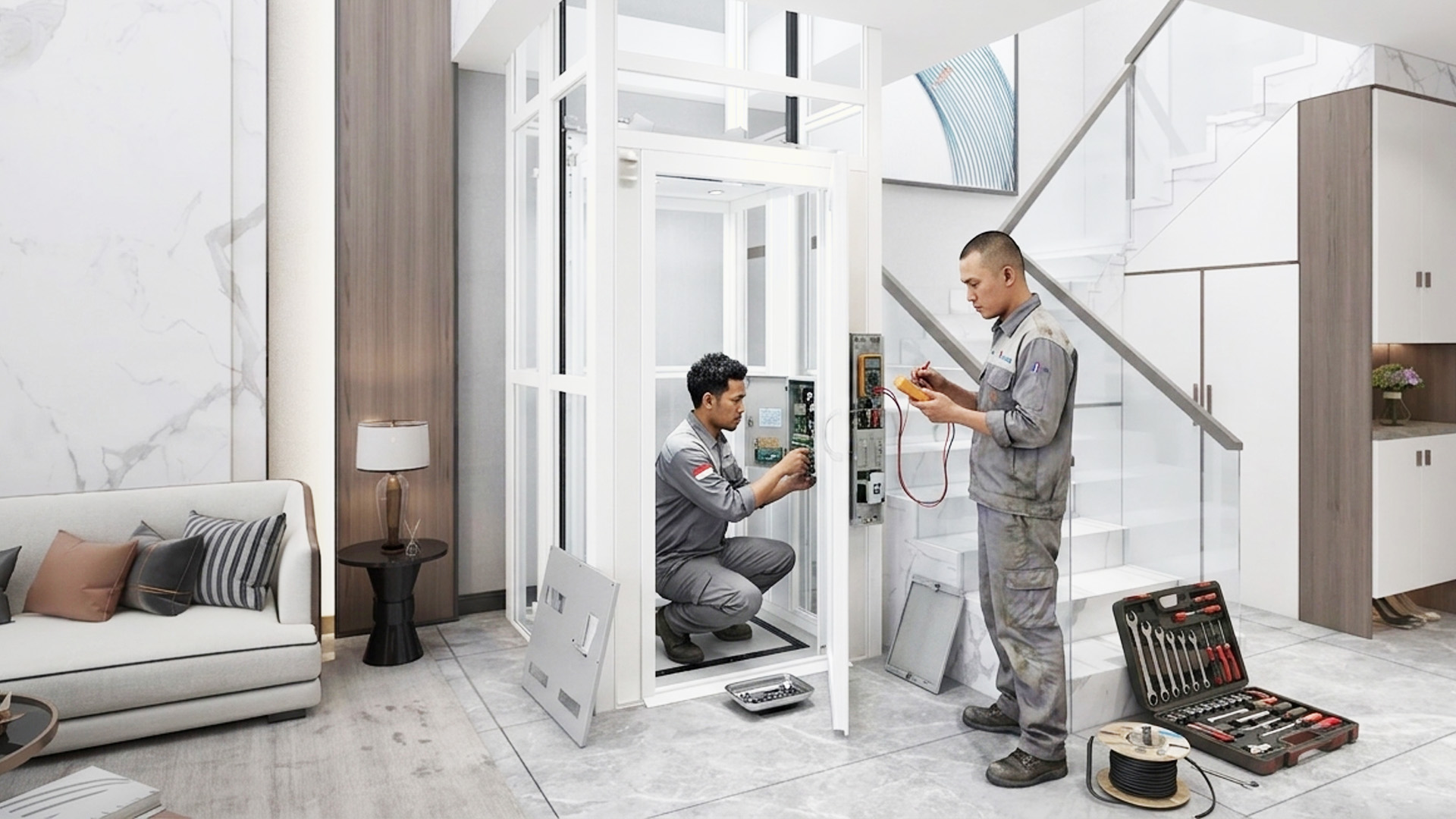 service lift venindo